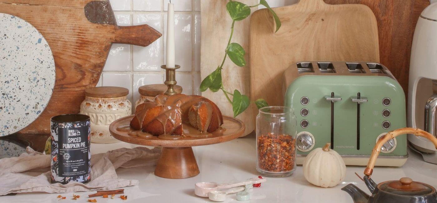 Spiced Pumpkin Pie Chai Cake Recipe
 – Bird & Blend Tea Co.