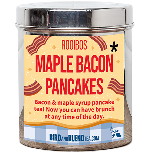 maple bacon pancakes loose leaf tea