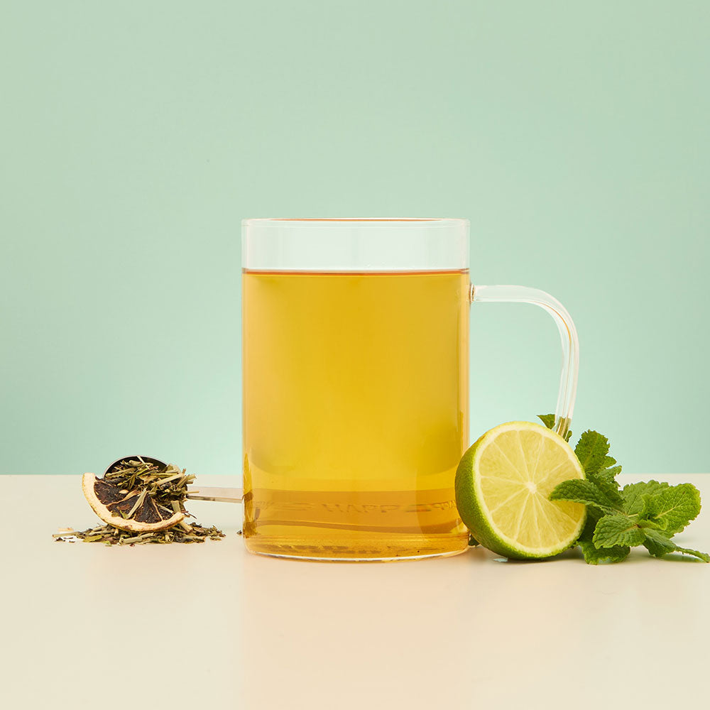mojito flavoured hot green tea