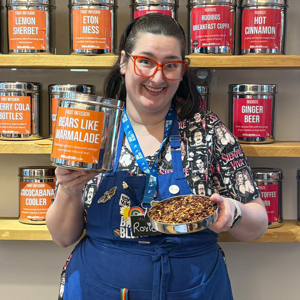 store manager roxie canterbury store with bears like marmalade loose leaf tea