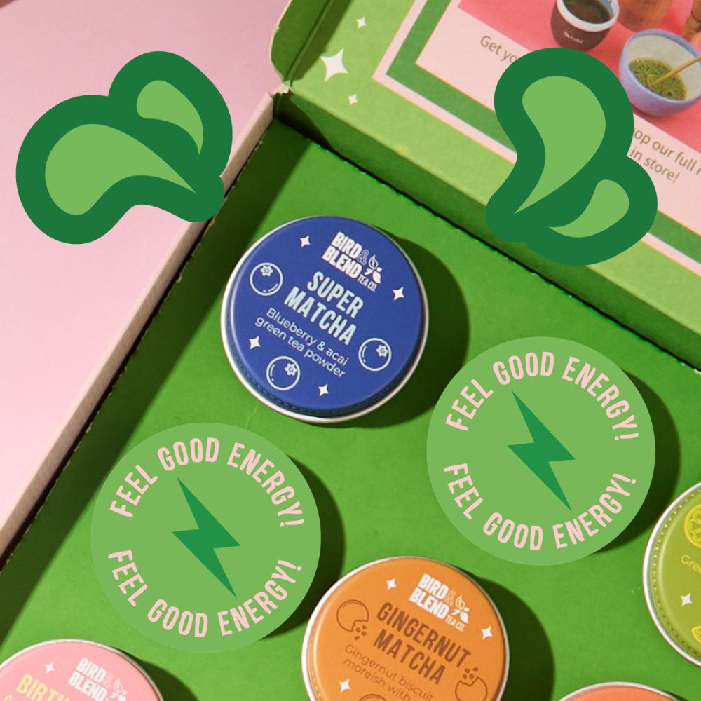 Blueberry & Acai Super Matcha Mini Tin