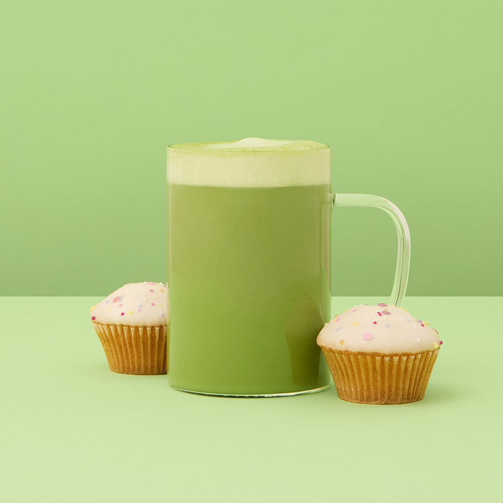 birthday cake matcha tea ingredients