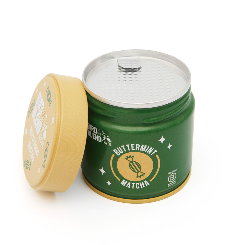 buttermint matcha tin