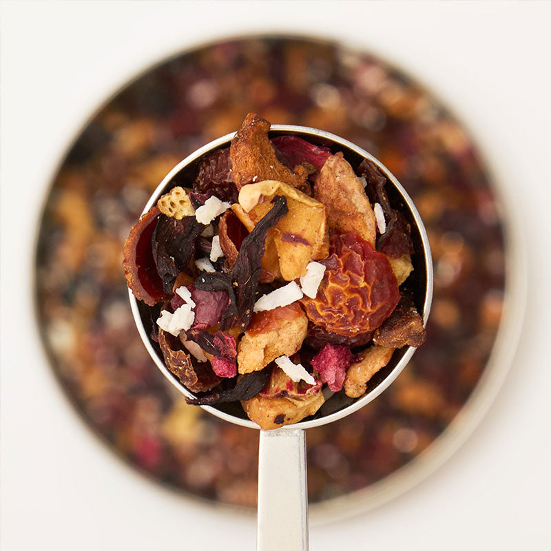 cherry coconut bliss tea