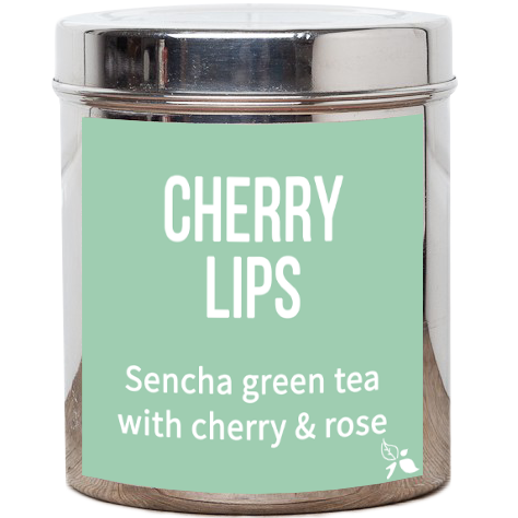 cherry lips green tea