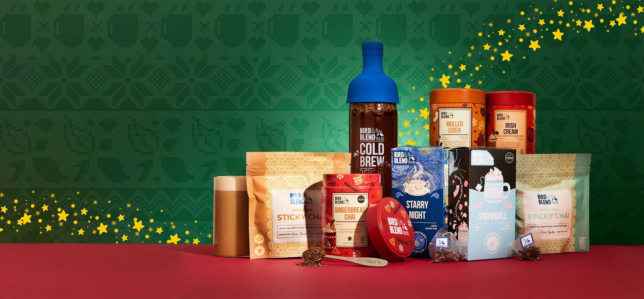 christmas tea full collection hot and cold brew