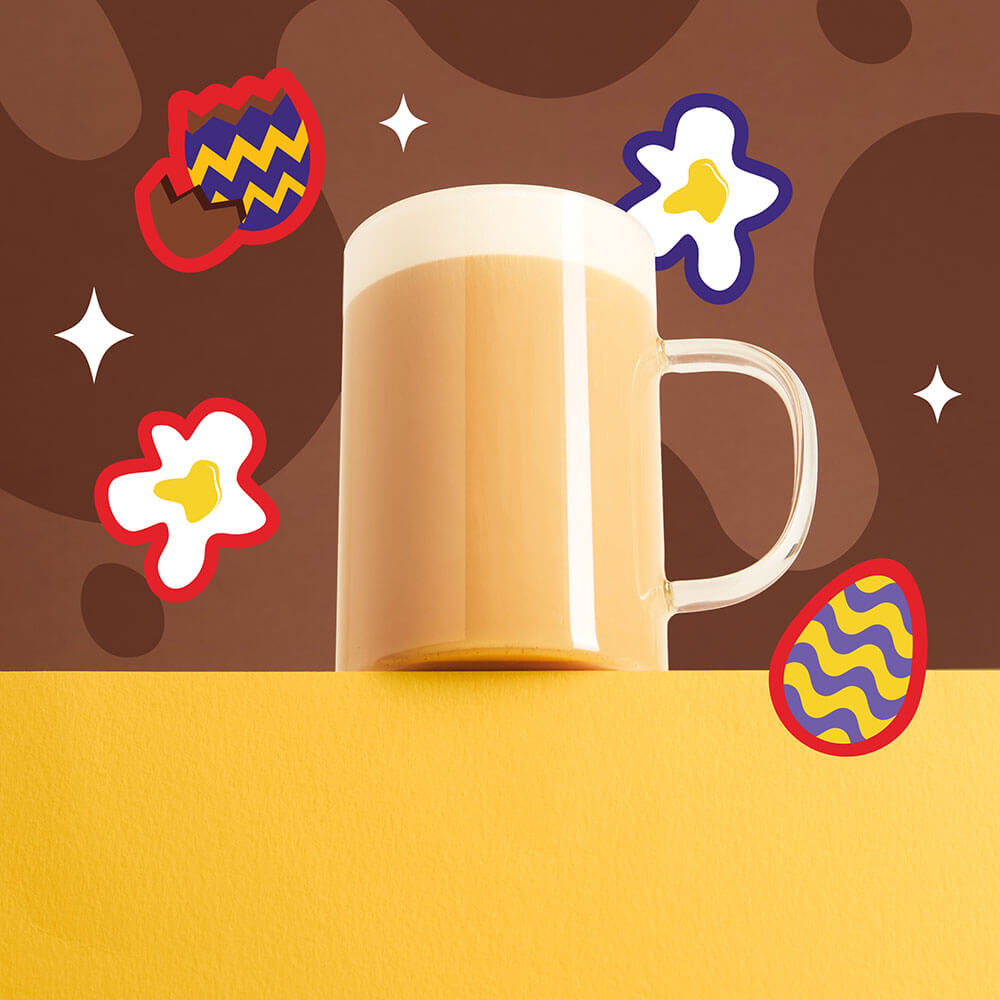 cream egg flavoured black tea