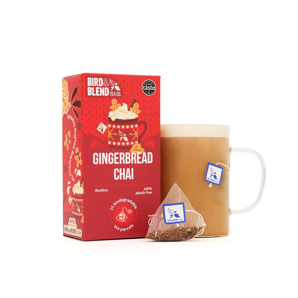 gingerbread chai tea bag gift christmas