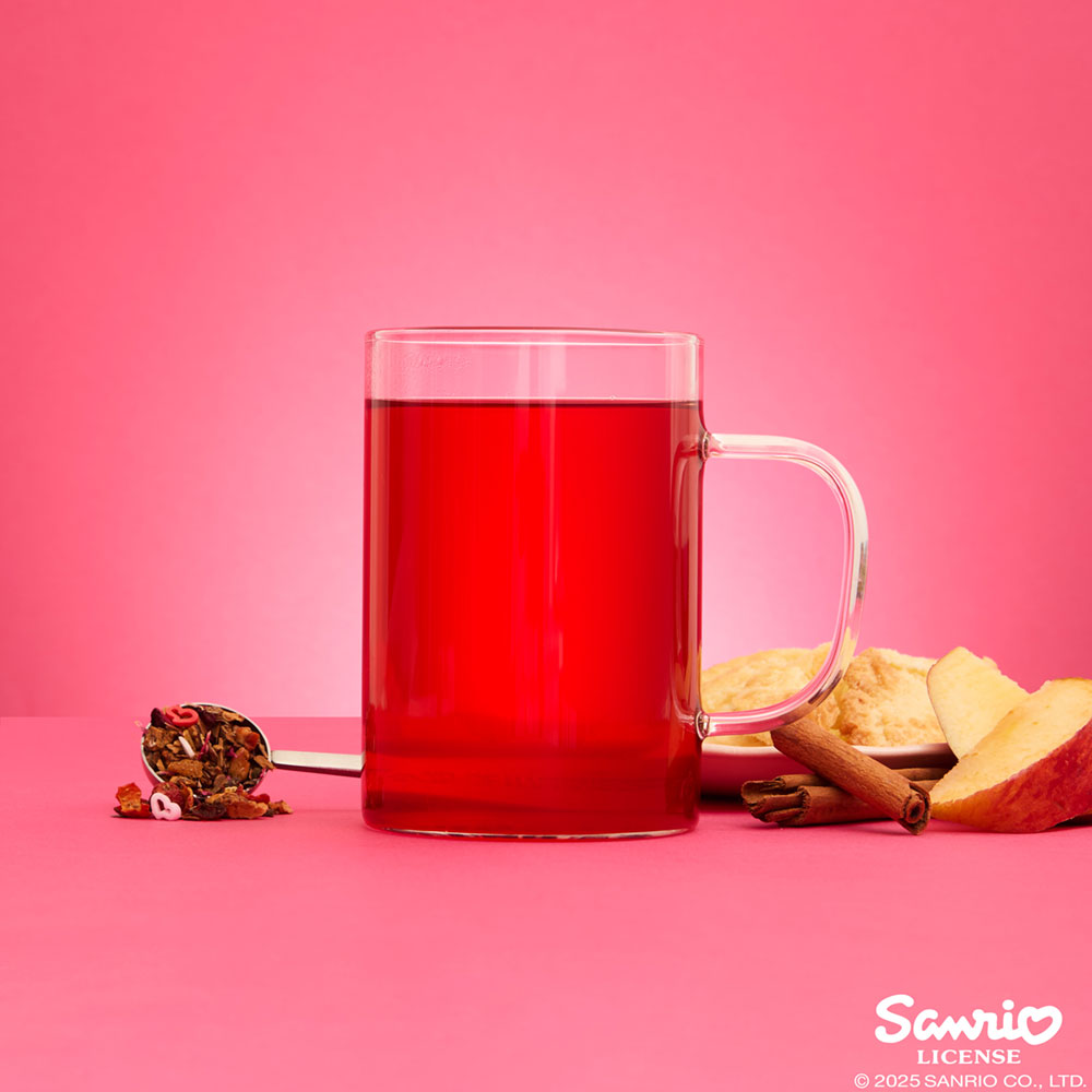 hello kitty pink apple pie tea ingredients