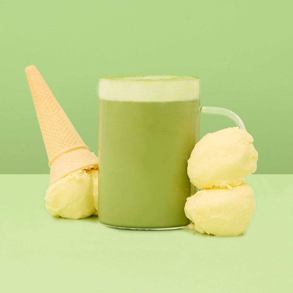 ice cream matcha tea ingredients