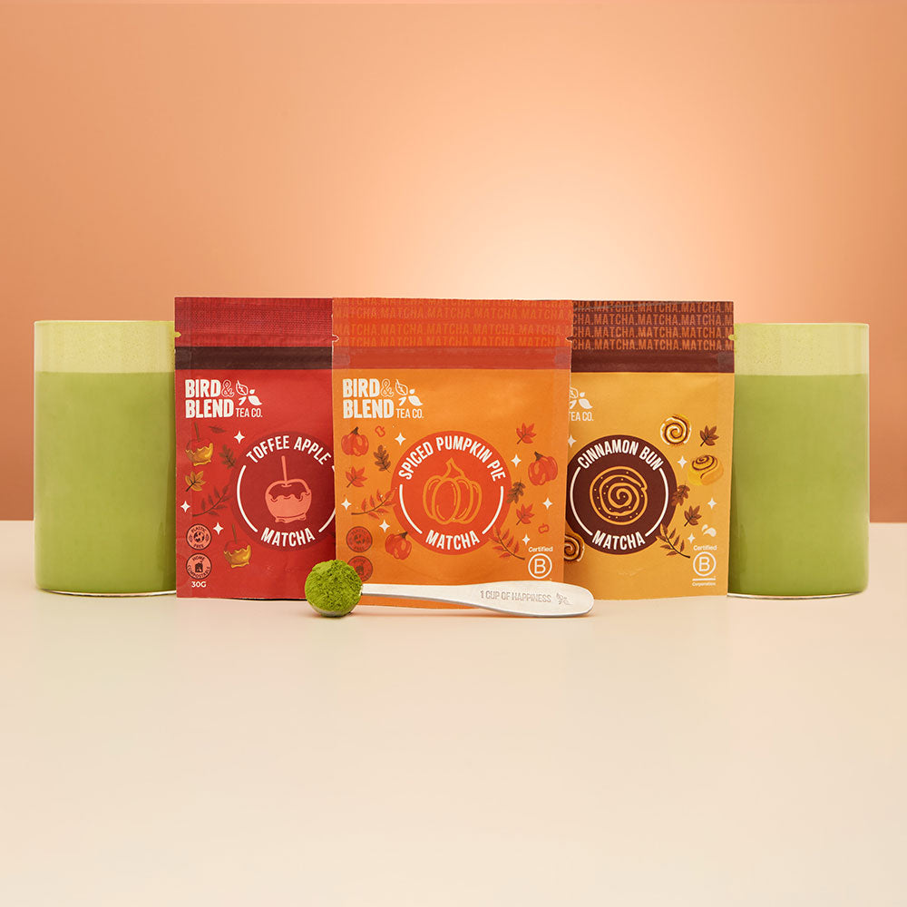 limited edition cosy matcha pouches
