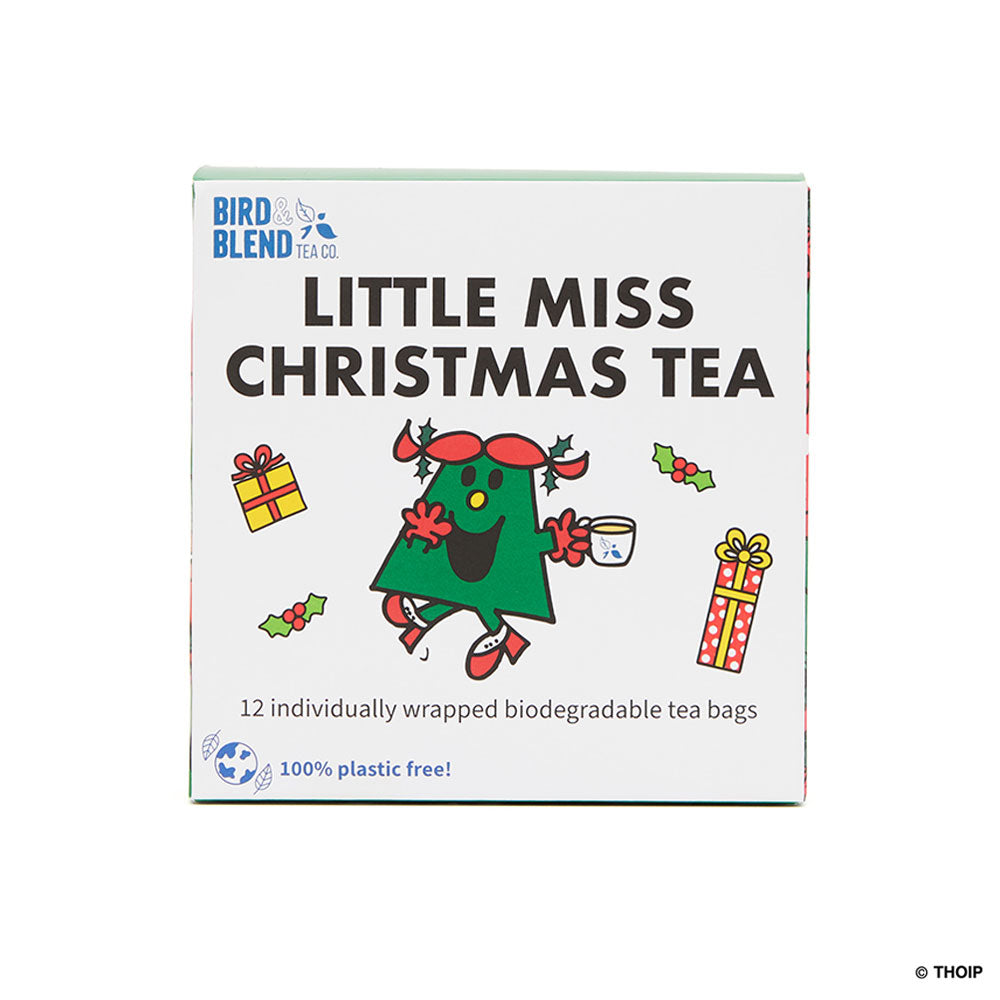 Little Miss Christmas front of cube packaging