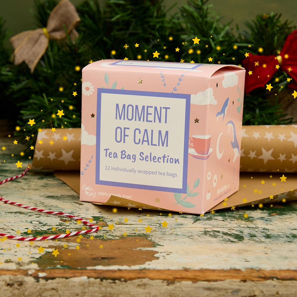 moment of calm tea cube christmas gifting