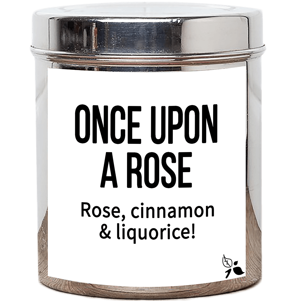 once upon a rose custom tea tin