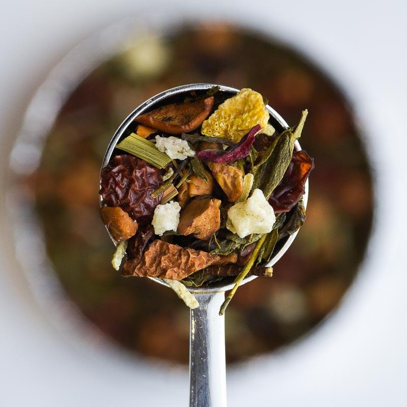 One in a melon tea sppon