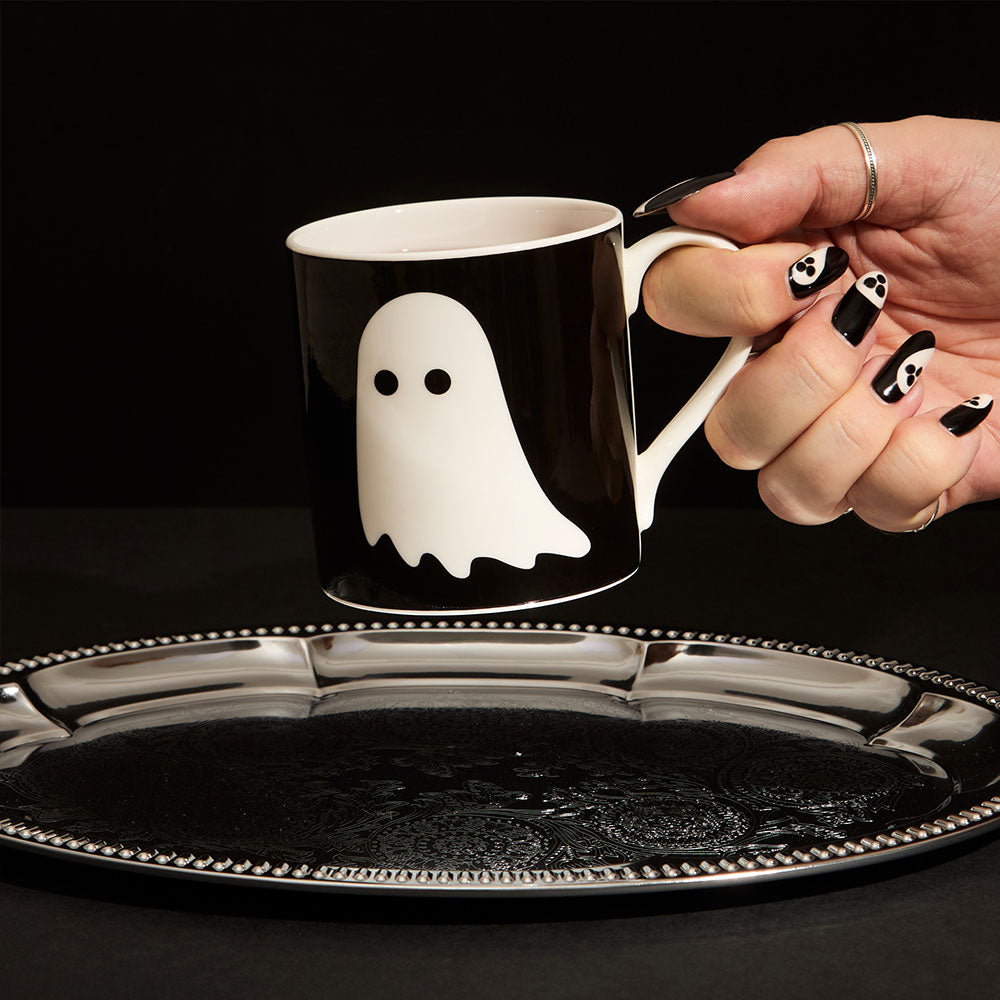 spooky Halloween ghost mug