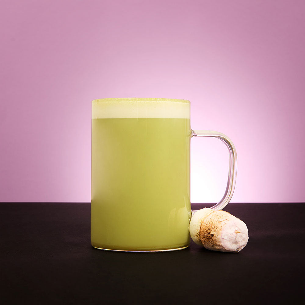 toasted marshmallow matcha hot matcha with marshmallow