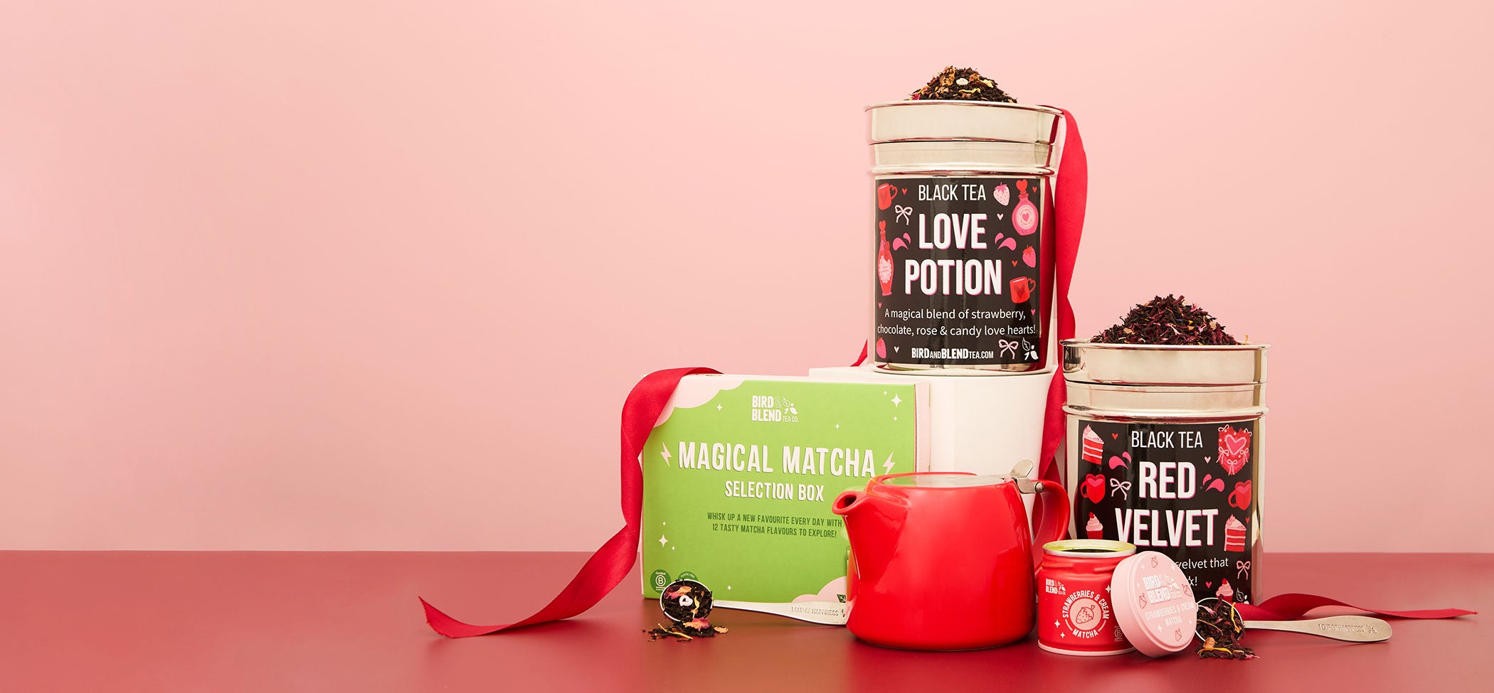 Valentines Tea & Matcha Gifting collection