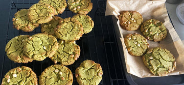 It's biscuit week | Vegan Matcha Cookies