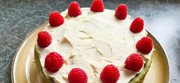 Bake-Off is back! | Raspberry Ripple Matcha Cake Recipe