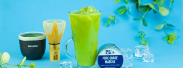 Iced Vanilla Matcha Latte Recipe