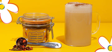 Carrot Cake Sticky Chai Latte