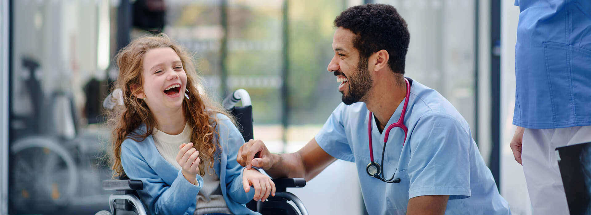 Hospice UK charity of the quarter doctor with patient