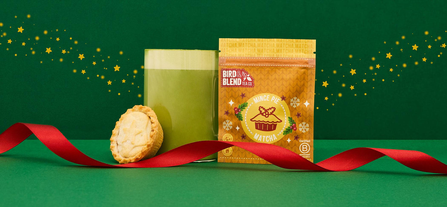 mince pie matcha latte recipe