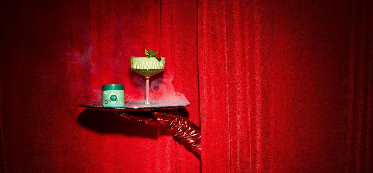 Spearmint S'cream Matcha mocktail