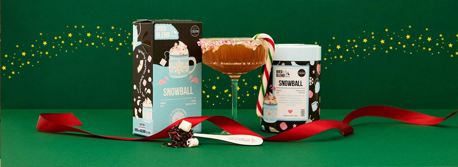 toasted snowball black tea martini recipe