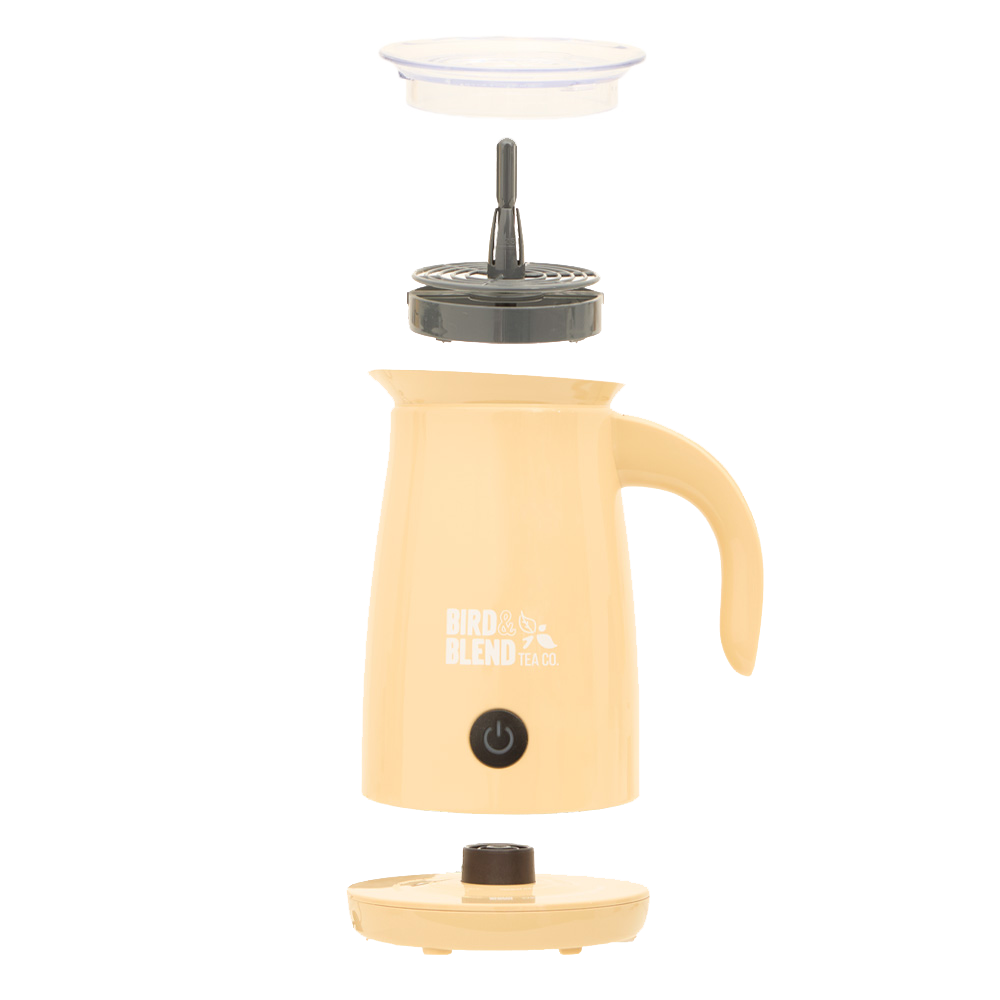 bamboo matcha latte magic whisk components