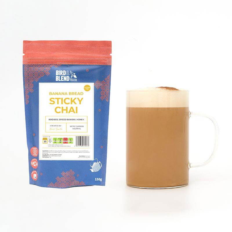 banana bread sticky chai