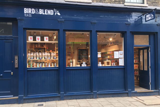 London Borough Tea Shop Bird & Blend Ta co.