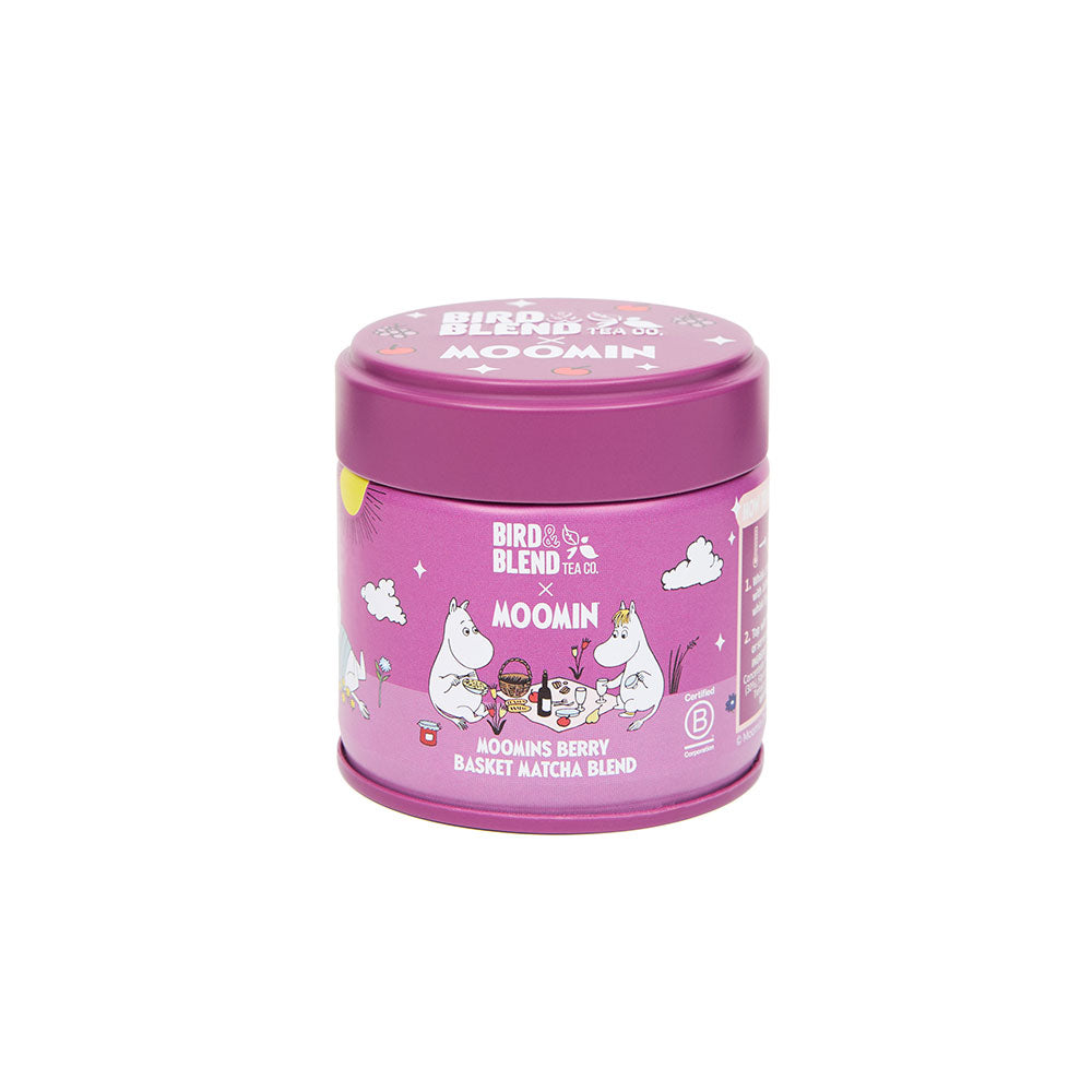 moomin berry basket matcha tin