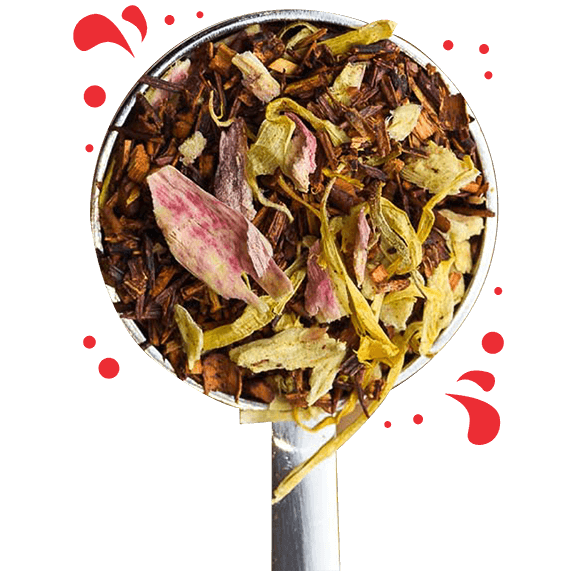 rhubarb and custard tea ingredients