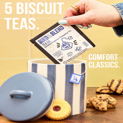 Tea &amp; Biscuits Tea Bag Selection Gift Cube