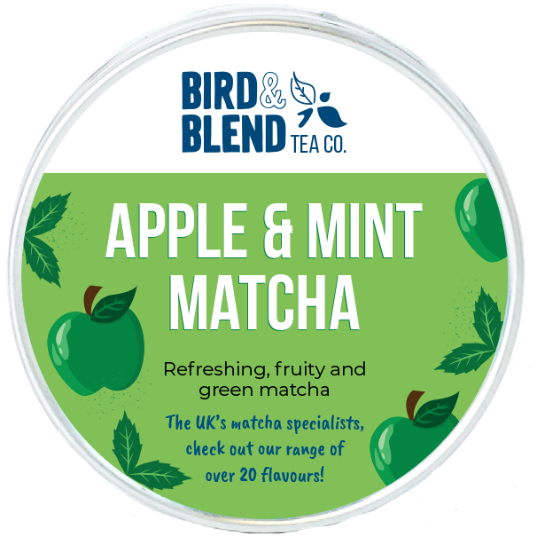 apple and mint matcha tea blend