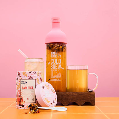 baby spice tea iced cold brew bottle