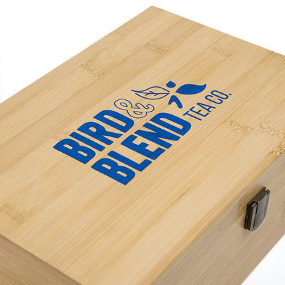 bamboo wooden chest