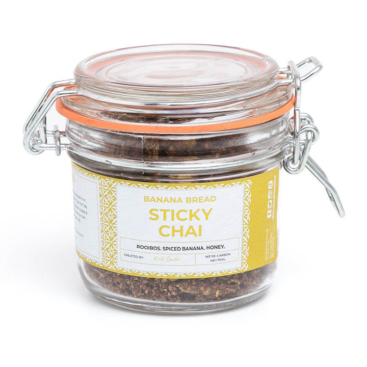 banana bread sticky chai