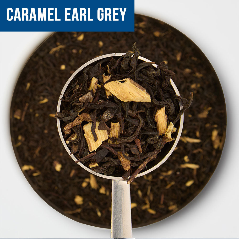 caramel earl grey tea spoon labelled