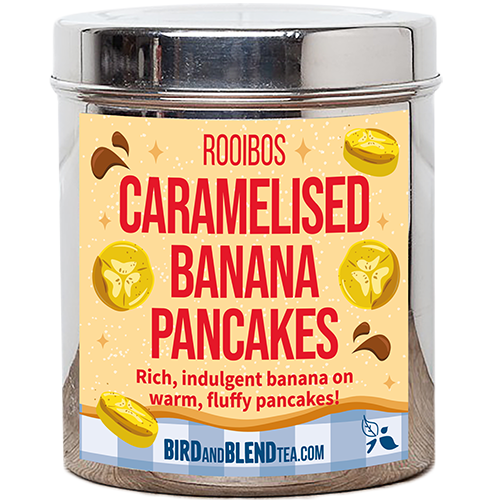 caramelised banana pancakes loose leaf tea