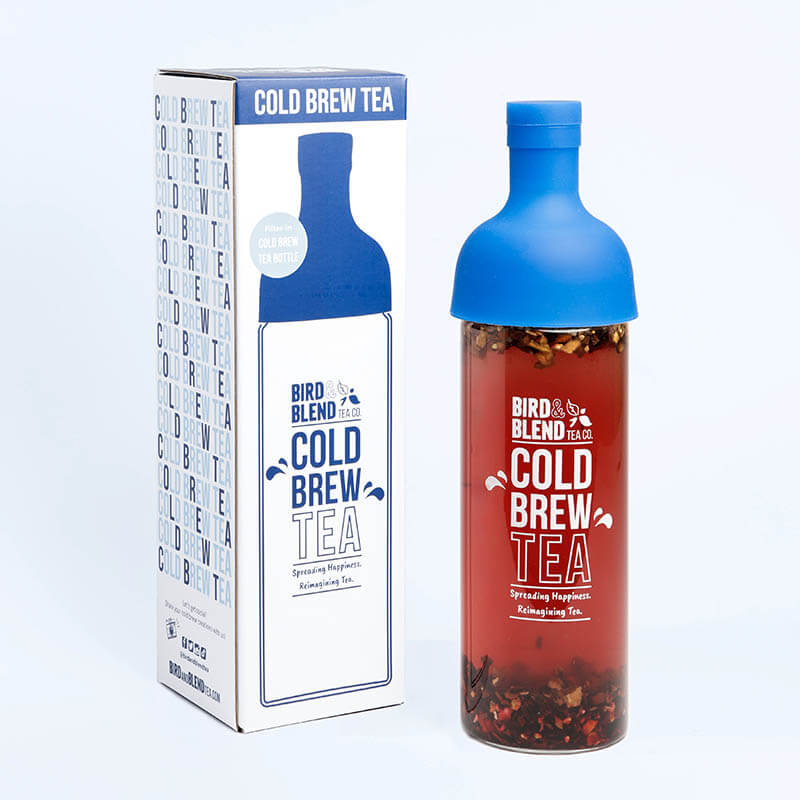 blue cold brew bottle