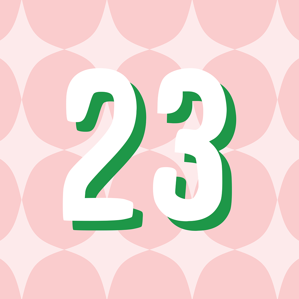 day 23 matcha tea advent calendar