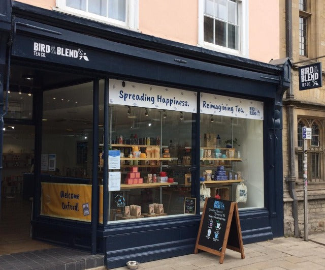 Bird and Blend Tea Co. Oxford shop