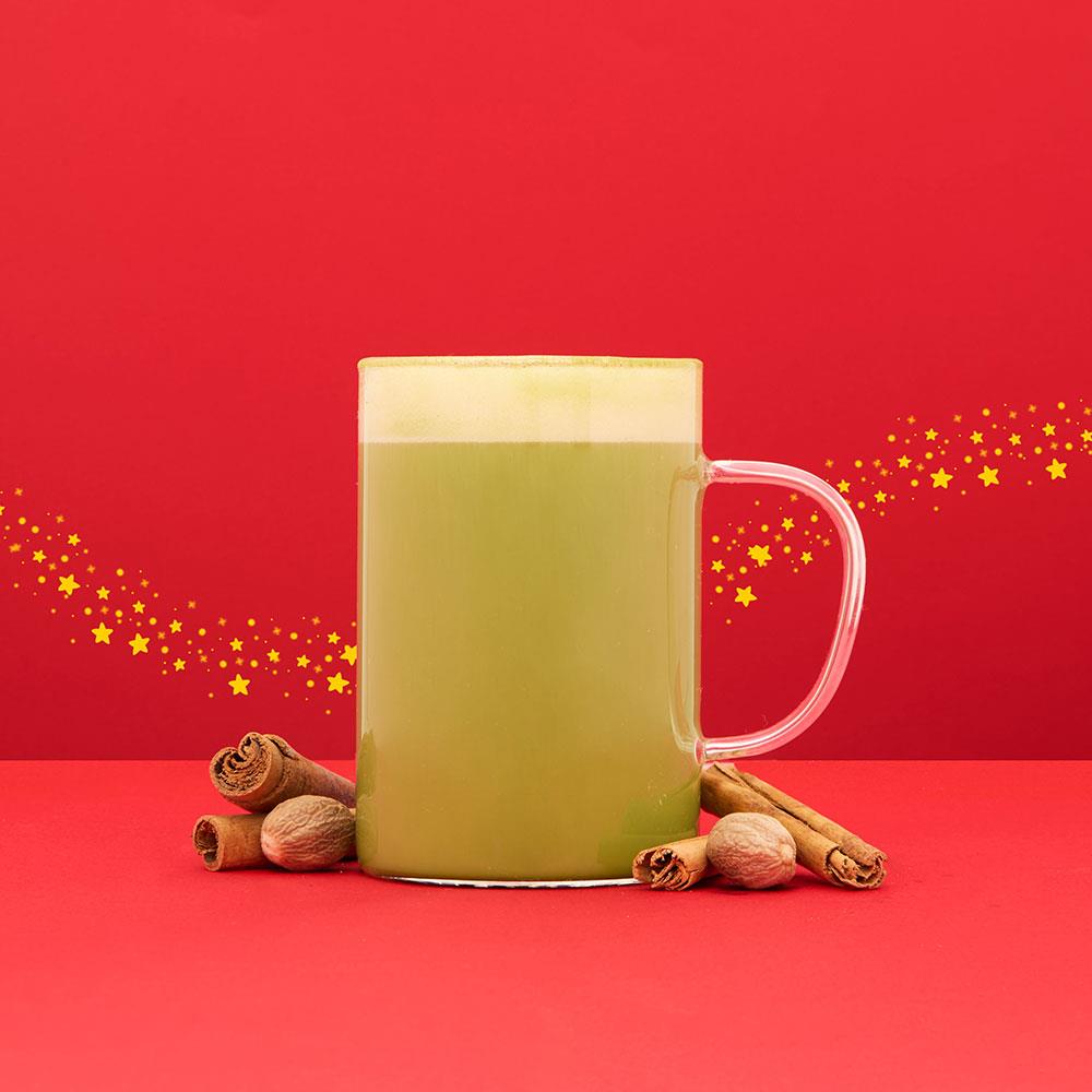eggnog matcha flavour profile christmas