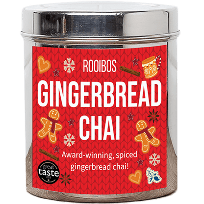 gingerbread chai stylised digital tin