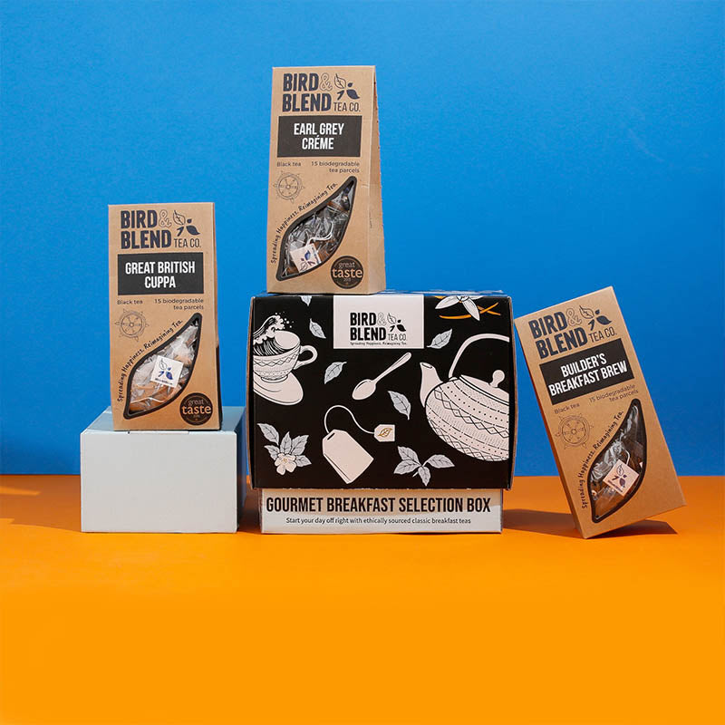 Gourmet tea box selection
