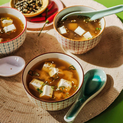 green tea miso soup