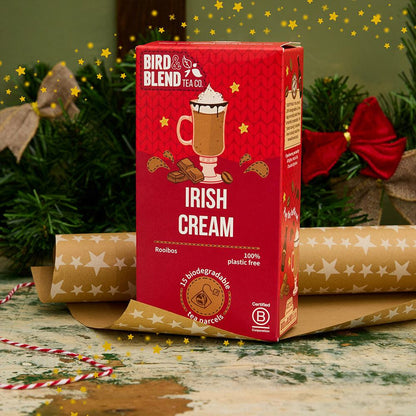 irish cream tea bag gift christmas wrapping